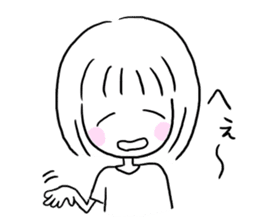 Yutori generation girl sticker #3250793