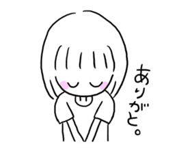 Yutori generation girl sticker #3250794