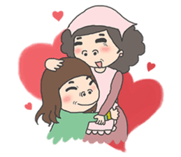 Trouble sister go to school sticker #3251078