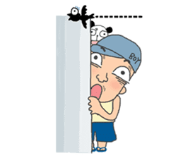 Trouble sister go to school sticker #3251085