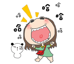 Trouble sister go to school sticker #3251086