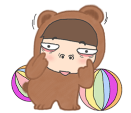 Trouble sister go to school sticker #3251089