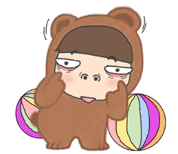 Trouble sister go to school sticker #3251089