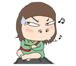 Trouble sister go to school sticker #3251094