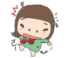 Trouble sister go to school sticker #3251102