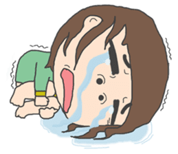 Trouble sister go to school sticker #3251106