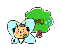 Cute Uncle fairy sticker #3251192