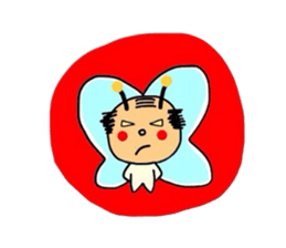 Cute Uncle fairy sticker #3251219