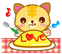 MunchkinCat!Spring is in full bloom!Eng. sticker #3251327