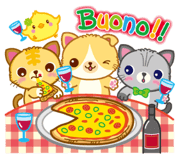 MunchkinCat!Spring is in full bloom!Eng. sticker #3251328