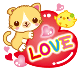 MunchkinCat!Spring is in full bloom!Eng. sticker #3251338