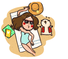 Sunny & The Gang (Beach collection!) sticker #3251389