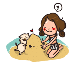 Sunny & The Gang (Beach collection!) sticker #3251390