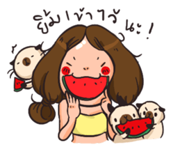 Sunny & The Gang (Beach collection!) sticker #3251392