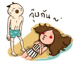 Sunny & The Gang (Beach collection!) sticker #3251403