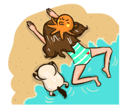 Sunny & The Gang (Beach collection!) sticker #3251405