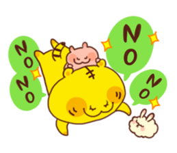 Tiger&rabbit sticker #3252330