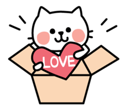 Reply of cute cat sticker #3252593