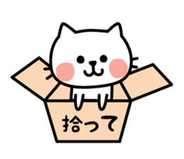 Reply of cute cat sticker #3252594