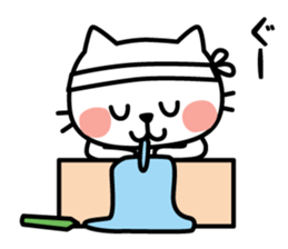 Reply of cute cat sticker #3252610