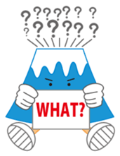 Mount Fuji japan daily sticker #3252632