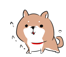 pretty shiba inu sticker #3252950