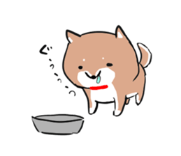 pretty shiba inu sticker #3252957