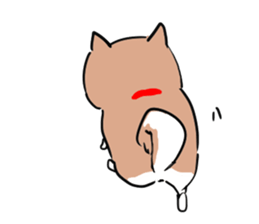 pretty shiba inu sticker #3252963