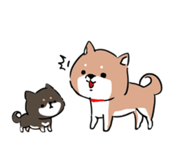 pretty shiba inu sticker #3252975