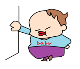 busaiku baby sticker #3253113