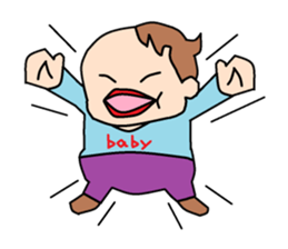 busaiku baby sticker #3253117