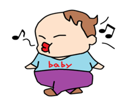 busaiku baby sticker #3253143