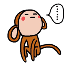 The Costume monkey sticker #3253152