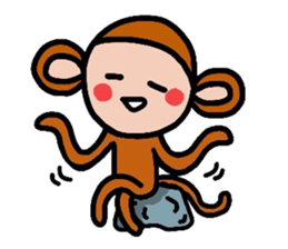 The Costume monkey sticker #3253154