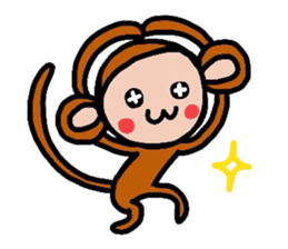 The Costume monkey sticker #3253157