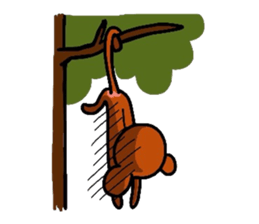 The Costume monkey sticker #3253160