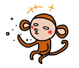 The Costume monkey sticker #3253163