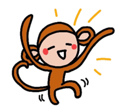 The Costume monkey sticker #3253165