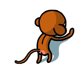 The Costume monkey sticker #3253170