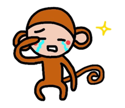 The Costume monkey sticker #3253175