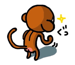 The Costume monkey sticker #3253177