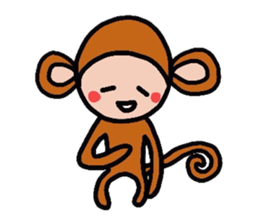 The Costume monkey sticker #3253178