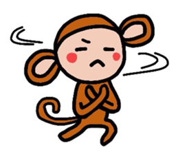 The Costume monkey sticker #3253180