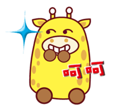 QQ Giraffes(Daily Life Version) sticker #3253598