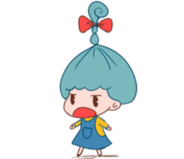 Asagikami- chan sticker #3253834