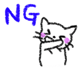 Crayon Cat. sticker #3253931