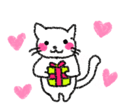 Crayon Cat. sticker #3253952