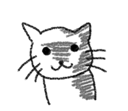 Crayon Cat. sticker #3253956