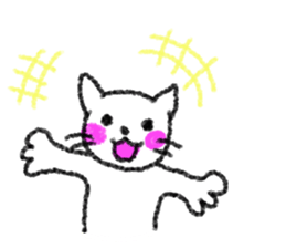 Crayon Cat. sticker #3253964