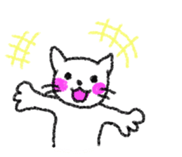 Crayon Cat. sticker #3253964